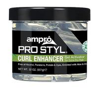 Ampro Pro Styl Curl Enhancer - Gel Activator with Olive Oil to Moisturize and Define Coils and Waves - Helps Protect and Hydrate Hair Shaft - Tames and Adds Shine to Tresses - Extra - 908 g
