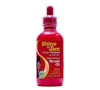 Ampro Shine-n-Jam Magic Fingers Nourishing Scalp Oil - Intensely Moisturizes and Soothes Dry or Sensitive Areas - Formulated with Natural Oils and Nutrients - Promotes Healthy Hair - 118 ml