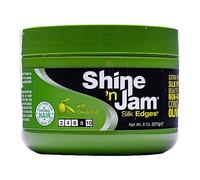 Ampro Shine 'N Jam Silk Edges With Olive Oil - Salon Size 8oz (227g)