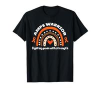 Amps Warrior, Fighting Pain with Strength Rainbow T-Shirt