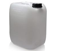 Ampulla 2 x 10L JERRY CAN - UN Approved Stackable Bottle Container + 51mm Tamper Evident Cap | Perfect for Storage of Water Liquid NATURAL