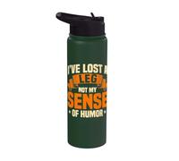 Amputation Prothesis Amputate Surgery Amputee Survivor Stainless Steel Insulated Water Bottle