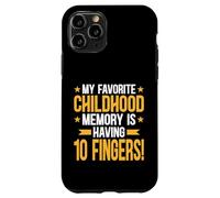 Amputee - 10 Fingers Memory Funny Handicap Amputation Case for iPhone 11 Pro