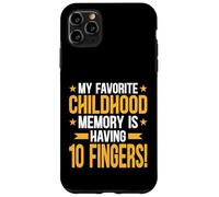 Amputee - 10 Fingers Memory Funny Handicap Amputation Case for iPhone 11 Pro Max