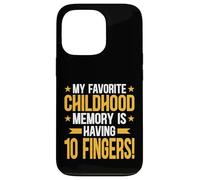 Amputee - 10 Fingers Memory Funny Handicap Amputation Case for iPhone 13 Pro