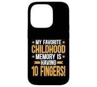 Amputee - 10 Fingers Memory Funny Handicap Amputation Case for iPhone 14 Pro