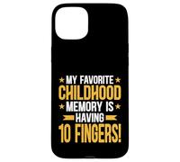Amputee - 10 Fingers Memory Funny Handicap Amputation Case for iPhone 15 Plus