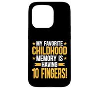 Amputee - 10 Fingers Memory Funny Handicap Amputation Case for iPhone 15 Pro