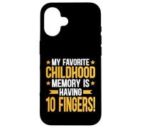 Amputee - 10 Fingers Memory Funny Handicap Amputation Case for iPhone 16