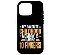 Amputee - 10 Fingers Memory Funny Handicap Amputation Case for iPhone 16 Pro