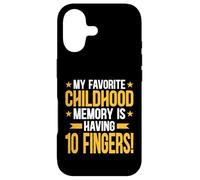 Amputee - 10 Fingers Memory Funny Handicap Amputation Case for iPhone 17