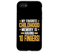 Amputee - 10 Fingers Memory Funny Handicap Amputation Case for iPhone SE (2020) / 7/8