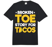 Amputee - Broken Toe Story for Tacos Prosthetic Amputation Comfort Colors Adult Heavyweight T-Shirt