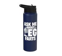 Amputee, Fake Limb & Artificial Leg Prosthetic Amputation Stainless Steel Insulated Water Bottle
