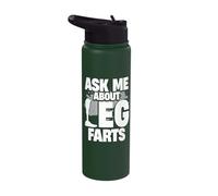 Amputee, Fake Limb & Artificial Leg Prosthetic Amputation Stainless Steel Insulated Water Bottle