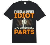 Amputee I'm Not a Complete Idiot Funny Handicap Amputation Comfort Colors Adult Heavyweight T-Shirt