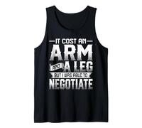 Amputee - It Cost an Arm and a Leg Funny Handicap Amputation Tank Top