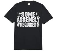 Amputee - Some Assembly Required Funny Prosthetic Amputation Comfort Colors Adult Heavyweight T-Shirt