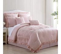Amrapur Overseas Comforter Set, Polyester, Mauve, King