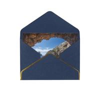 AMREWQYL Arch in Mallorca Spain printed Greeting Card Thank You Card with Envelopes
