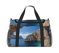 AMREWQYL Arch in Mallorca Spain printed Hand Travel Bag Casual luggage bag
