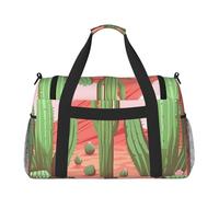 AMREWQYL Cactus Desert printed Hand Travel Bag Casual luggage bag