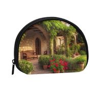 AMREWQYL Gorgeous Yard printed Shell storage bag Mini Storage Bag