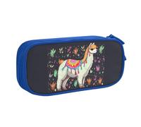 AMREWQYL Indian Alpaca printed pencase Pencil Bag Stationery storage box