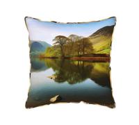AMREWQYL Lake District National Park Printed Velvet Throw Pillow Cover Pillowcase Sofa Cushion Cover