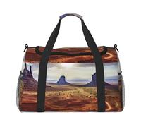 AMREWQYL Landscape of Monument Valley printed Hand Travel Bag Casual luggage bag