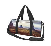 AMREWQYL Landscape of Monument Valley printed Travel Bag Casual luggage bag