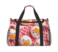 AMREWQYL Lovely Rice Ball printed Hand Travel Bag Casual luggage bag