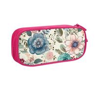 AMREWQYL Modern Bohemia Flower printed pencase Pencil Bag Stationery storage box