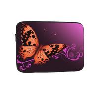 AMREWQYL Nice Butterfly Printed Laptop Case Shockproof Portable Laptop Inner Bag