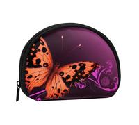 AMREWQYL Nice Butterfly printed Shell storage bag Mini Storage Bag