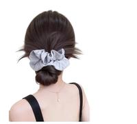 AMRISBTYS Voluminous Messy Bun Hair Piece with Striped Scrunchie French Chicken Feather Synthetic Wig Bun Lazy Hairstyle (Brown black Claw Clip wig)