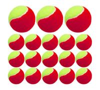 AMRTA Kids Tennis Balls Soft Elastic Low Compression Stage Pressureless Bulk Value 6/12/18/24 Pack, Training Tool for Outdoor Youth Beginner Practice (12 Pcs-Red)
