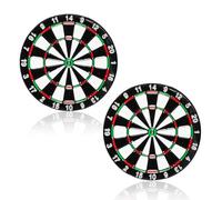 AMRTA Premium Golf Ball Markers 2 Pack, Funny Golf Accessories with Stylish Dartboard Pattern for Easy Spotting on the Green, Metal Marker for Men Women Golfers (Target)