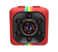 AMRTTWY Action Camera, 1080P Full HD Mini Camera Motion Detection Portable DVR Sport Micro Camcorder for Security and Outdoor Recording,for Cycling,Motorcycle(Red)