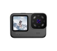 AMRTTWY Action Camera, Action Camera Bicycle Helmet Cam Electronic Stabilizer Sports Video Recording Camera Mini Outdoor Action Camcorder,for Cycling,Motorcycle(Square lens)