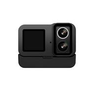 AMRTTWY Action Camera, Dual Lens Dual Camera 4K Action Camera Waterproof WiFi Touch Screen Outdoor Actions Camera Sports Helmet,for Cycling,Motorcycle