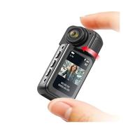 AMRTTWY Action Camera, Mini 2.7K Thumb Action Camera 1080P Pocket Sport Cam 1.47 Inch 180 Wide Angle WIFI Recorder Magnetic Attraction Bracket Camera,for Cycling,Motorcycle