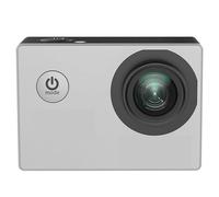 AMRTTWY Action Camera, Original Basic Action Camera Waterproof 4K 1080P Helmet Camera Sports Car Register,for Cycling,Motorcycle(Silver)