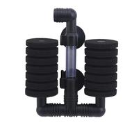 AMRTTWY Aquarium Filter System, Fish Tank Filter Reusable Biochemical Sponge Aquarium Cotton Air Pump Skimmer Filtration Aquatic