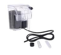 AMRTTWY Aquarium Filter System, Performance Hang-On The Back Power Filter For Desktop And Betta Aquariums Submersible Pump Oxygen