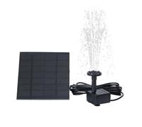 AMRTTWY Aquarium Filter System, Solar Aquarium Wave Maker Easy Installation With 6 Nozzles Water Pump Filter Multifunctional Decorative Props For Outdoor Garden