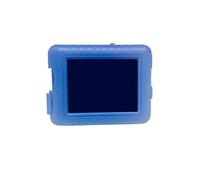AMRTTWY Portable Printer. Handheld Printer, Portable Small Coding Machine, Mini Inkjet Printer, Multi-language Printing, Quick-drying Inkjet Printer .Home Office(Blue)