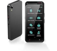 AMRTTWY Scan Reader Pen, 4.1-inch Z6 Translator Machine 138 Languages Intelligent Translate Real-time Voice Recording Text Translation Device Widescreen For Dyslexia, Elderly, Kids, Students