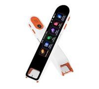 AMRTTWY Voice Translator, A29S Scan Translation Pen Exam Reader Voice Language Translator Device With Touchscreen WiFi/Hotspot Connection/Offline Function(WHITE)