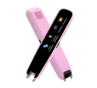 AMRTTWY Voice Translator, Offline Translation Pen For Teacher Student Dictionary English Intelligent Scanning Point Reading 123 Languages Translator Pen(Pink)